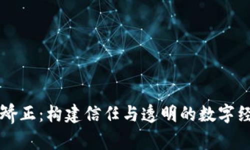 区块链矫正:构建信任与透明的数字经济未来