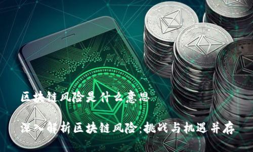 区块链风险是什么意思

深入解析区块链风险：挑战与机遇并存
