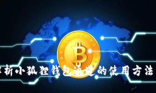 全面解析小狐狸钱包通道的使用方法与技巧
