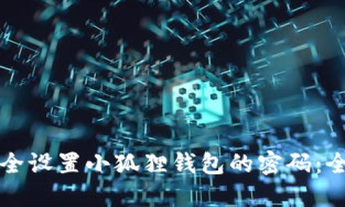 如何安全设置小狐狸钱包的密码:全面指南