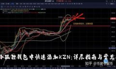 :如何在小狐狸钱包中快速添加KZN：详尽指南与常